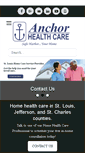Mobile Screenshot of anchorhealthcarestl.com